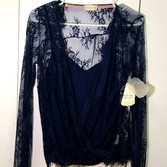 *NEW* STAR'D STATE LADIES SZ SMALL TANK W\LACE - Picture 1 of 11